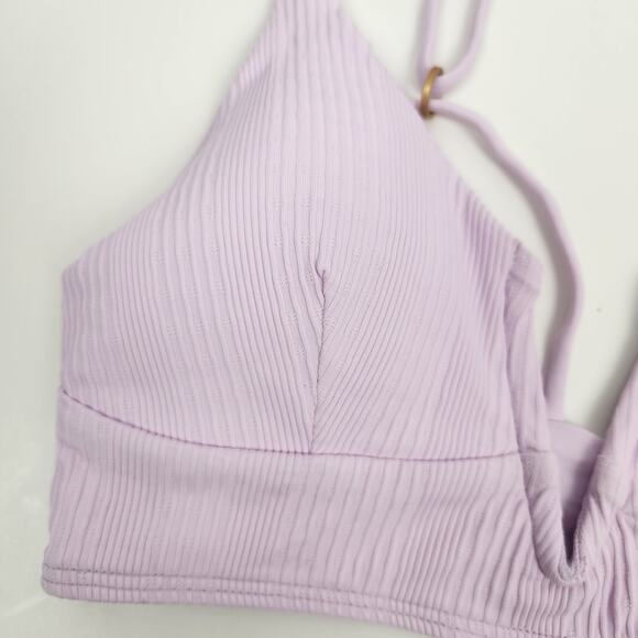 L*Space Siren Bikini Top in Peony Purple Size Small NWT - Picture 3 of 6